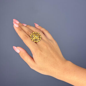 LADIES FLORAL RING