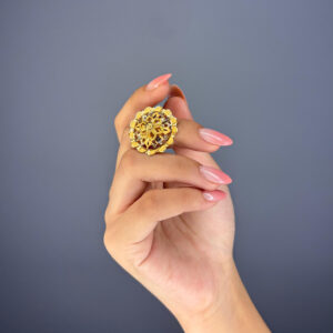 LADIES FLORAL RING