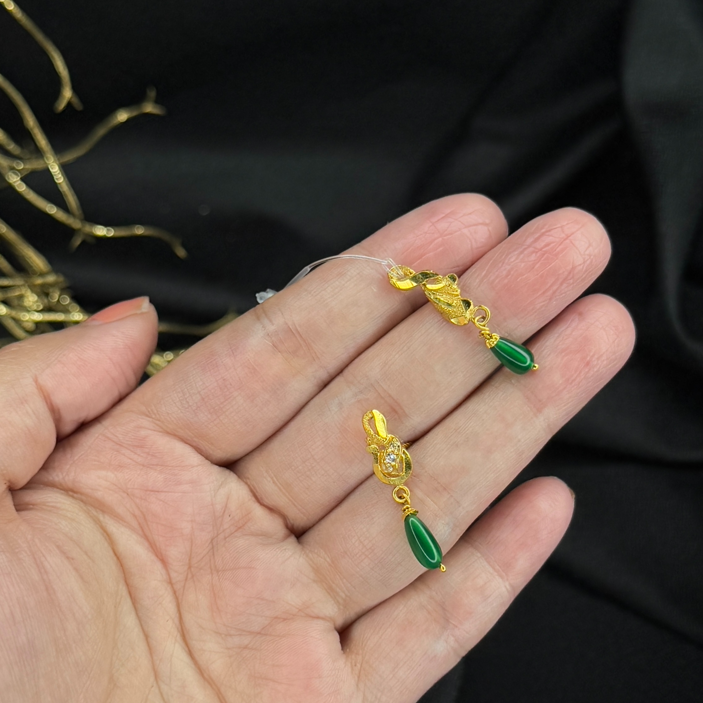 IMG_7078 GOLD EARRINGS - Image 1