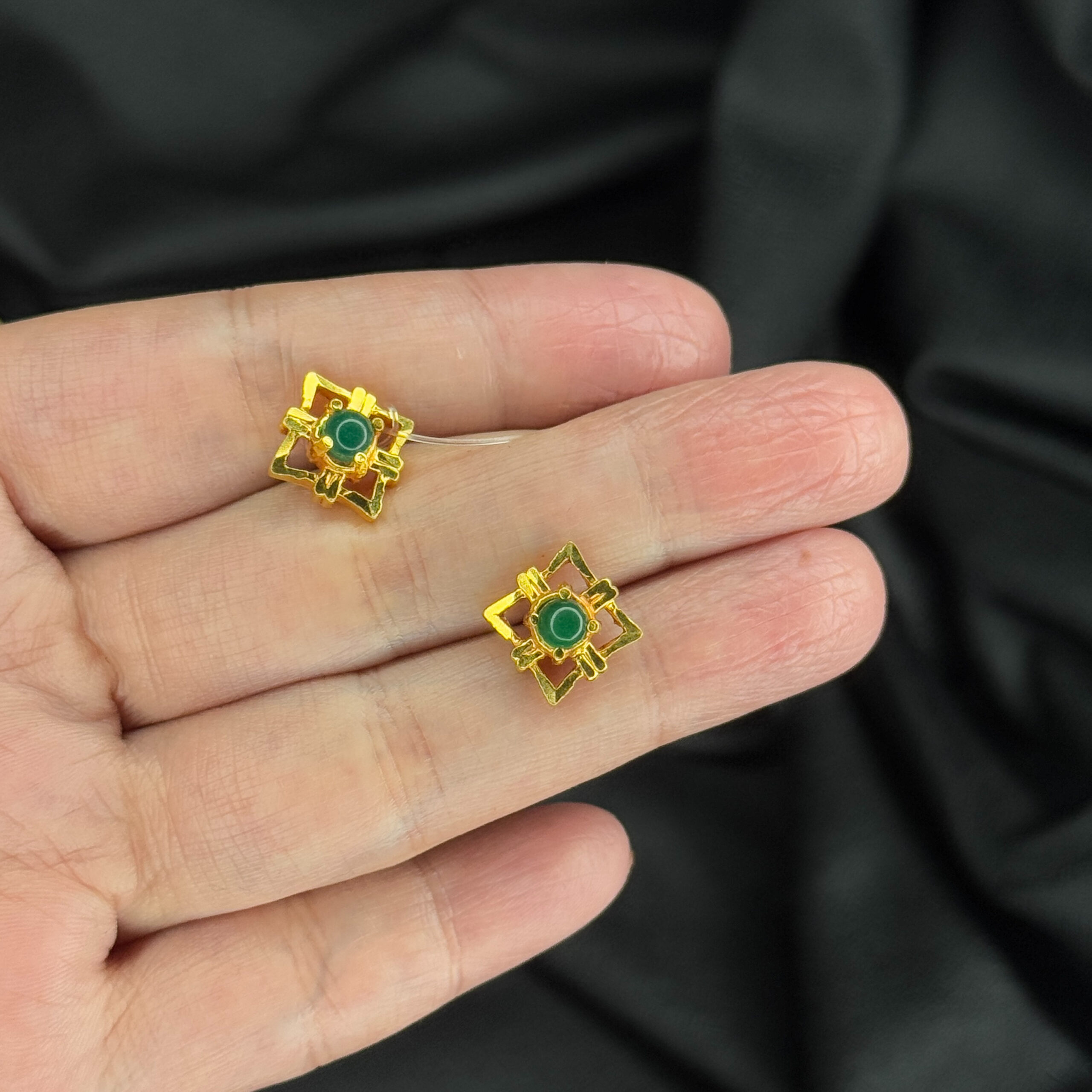 IMG_7105 GOLD EARRINGS - Image 1