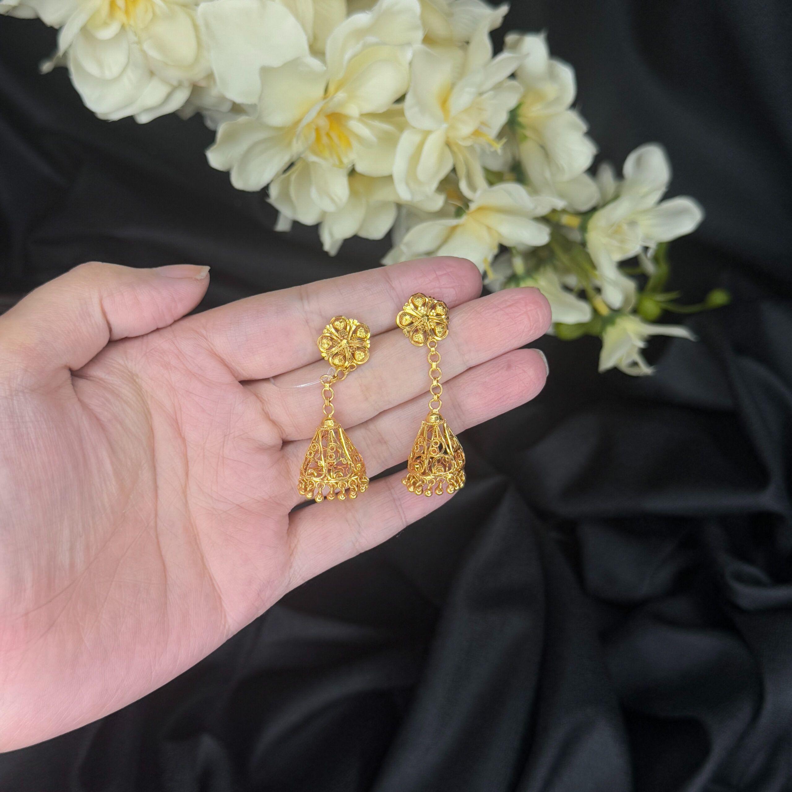 IMG_7266 GOLD EARRINGS - Image 1