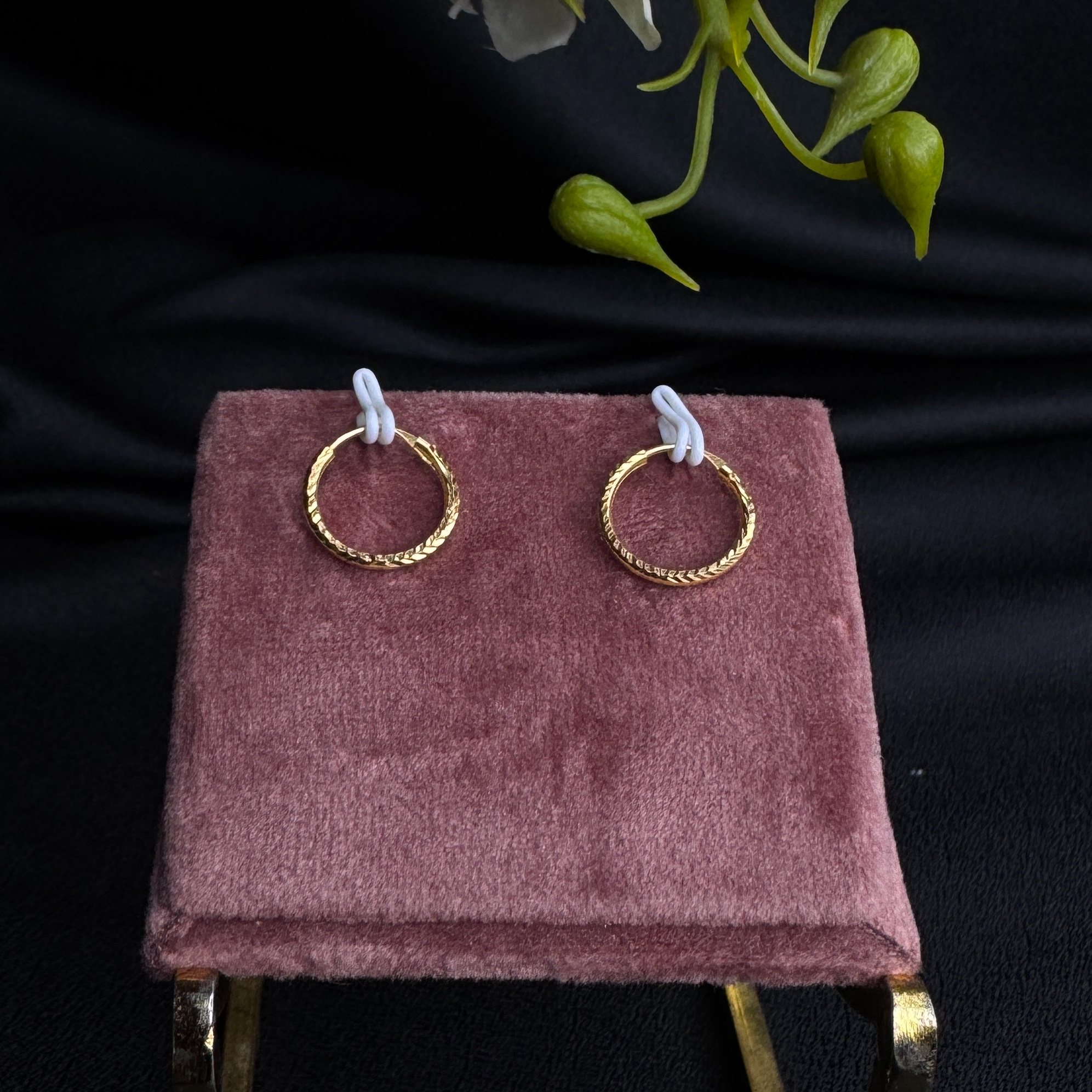 IMG_7607 GOLD EARRINGS - Image 1