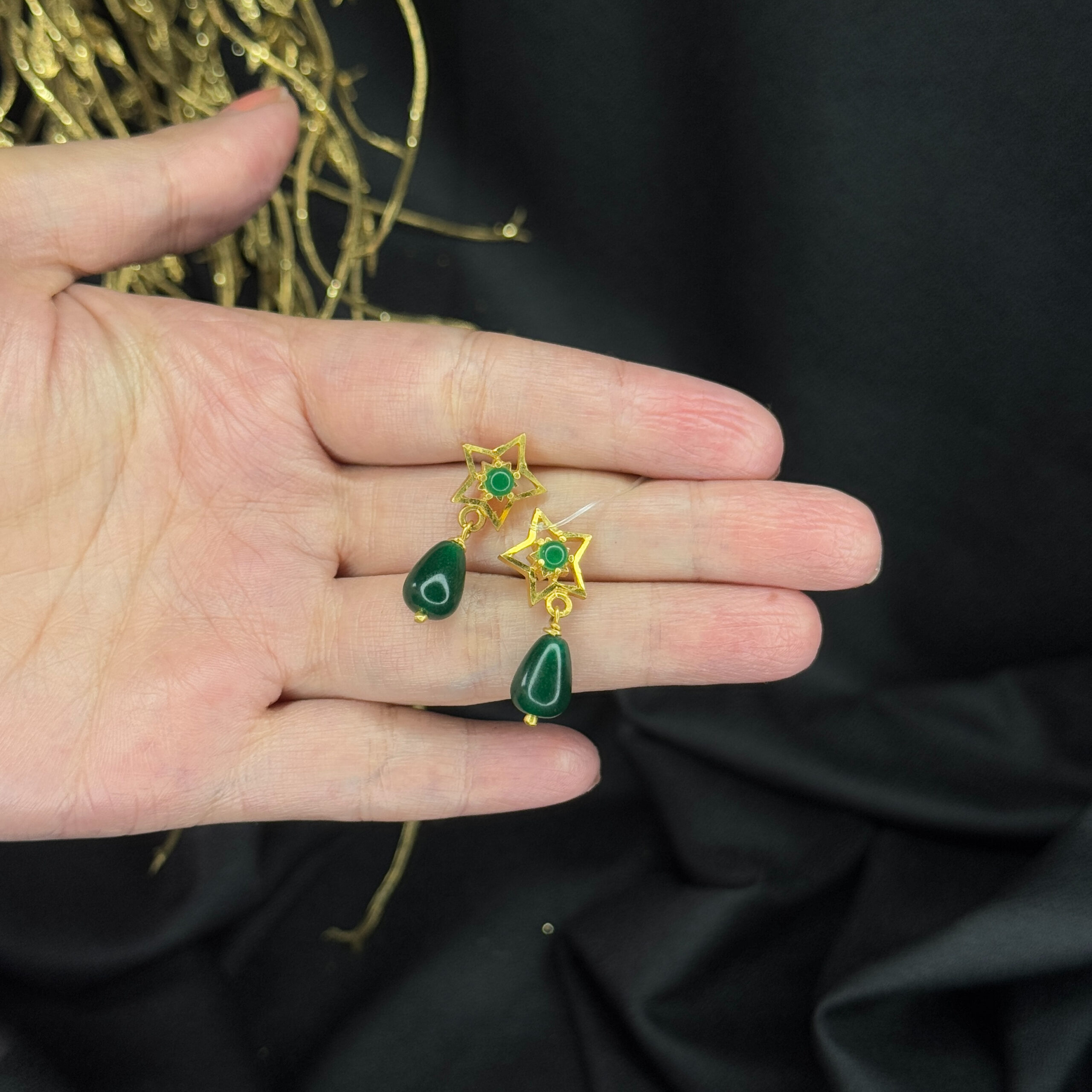 IMG_7028 GOLD EARRINGS - Image 1