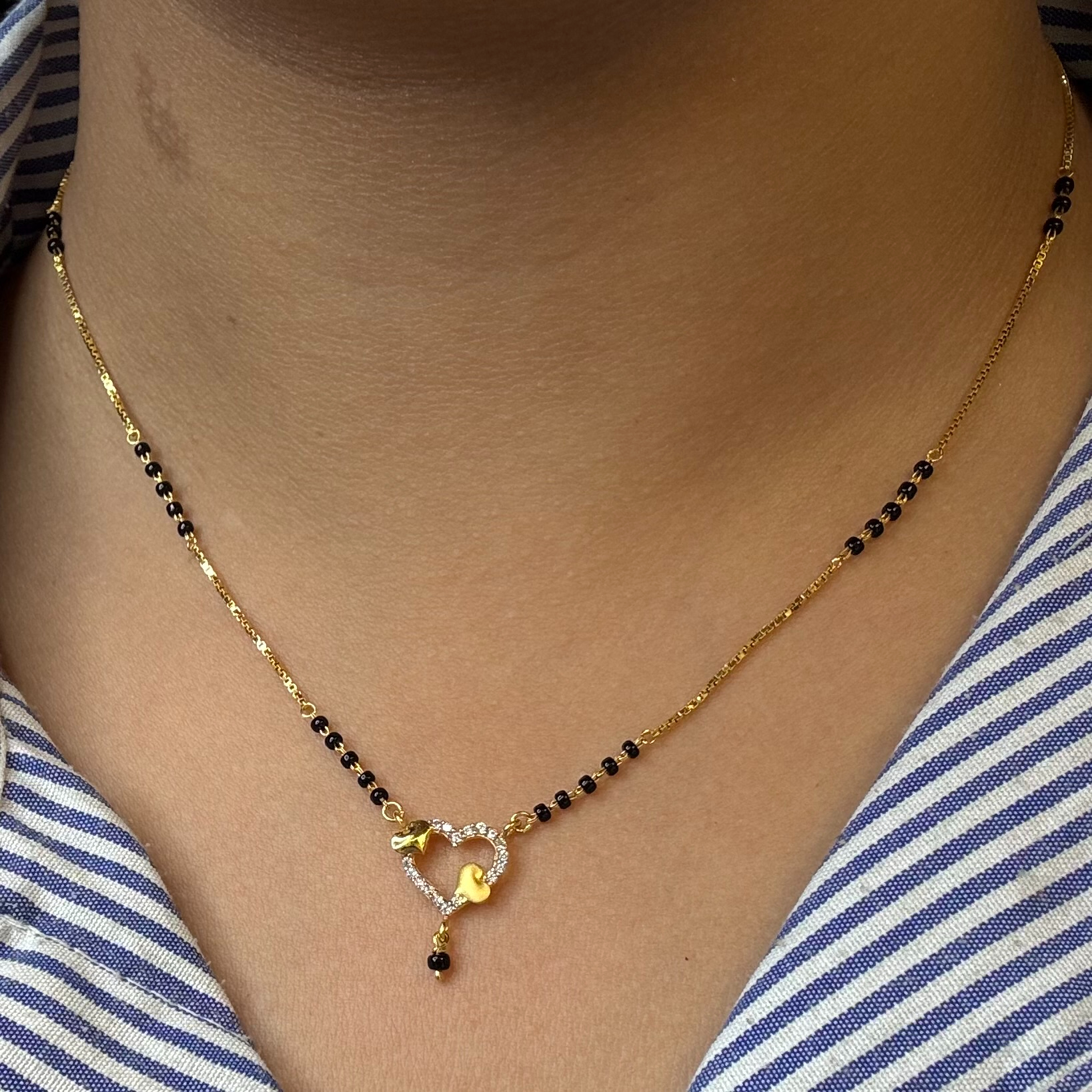 IMG_8648 9KT MANGALSUTRA - Image 1