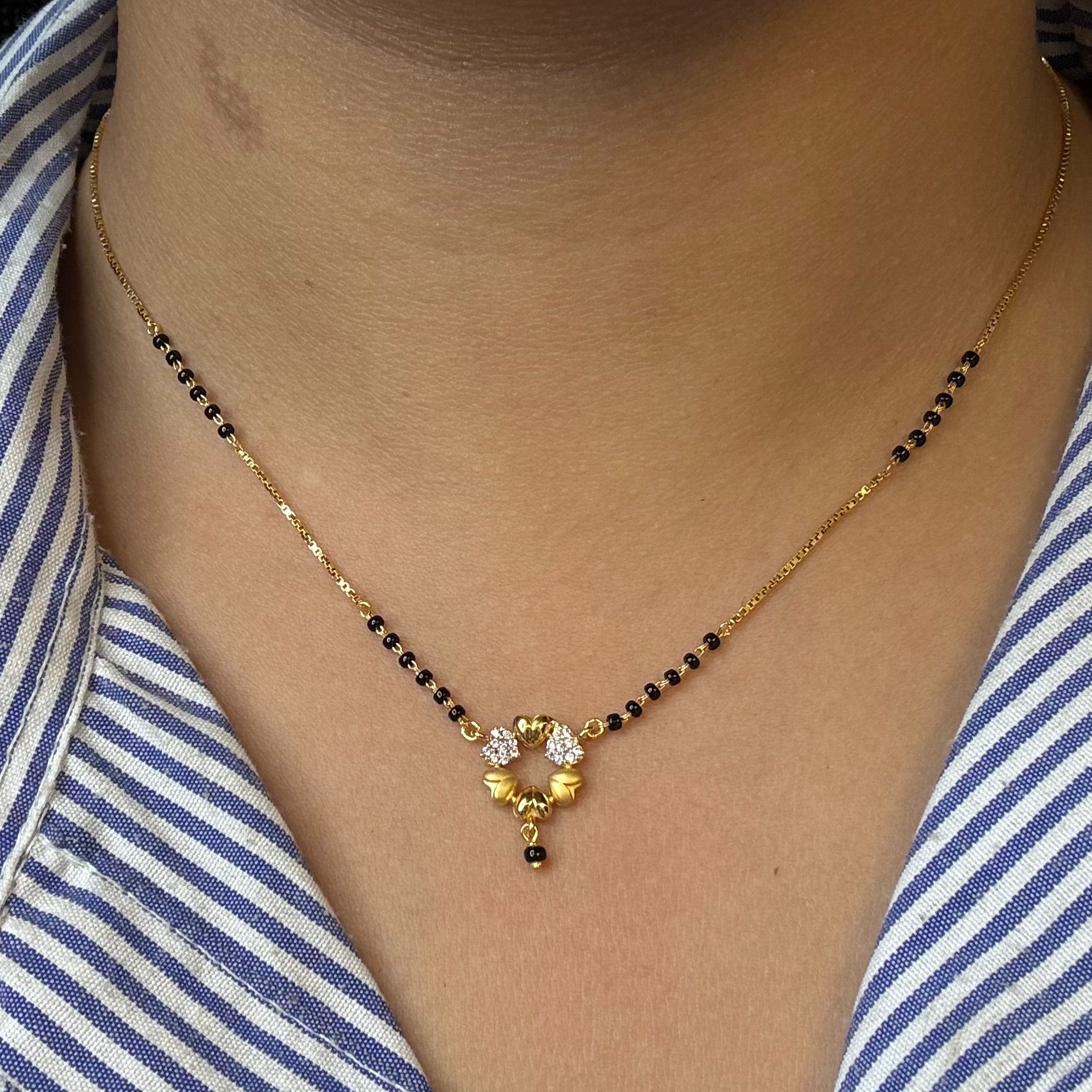 IMG_8706 9KT MANGALSUTRA - Image 1