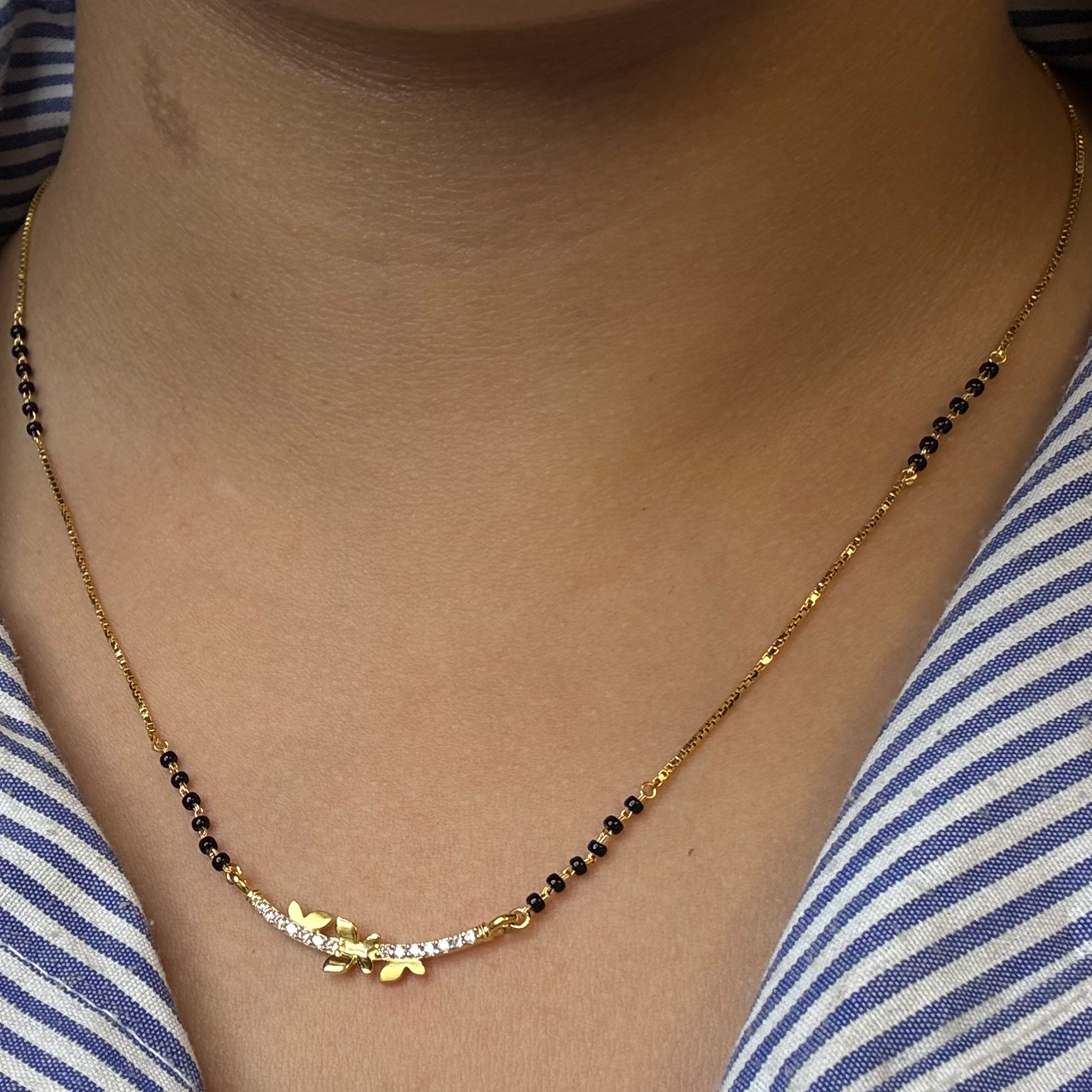 IMG_8744 9KT MANGALSUTRA - Image 1