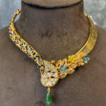 SILVER NECKLACE- GOLD PLATED - Image 2