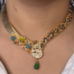 SILVER NECKLACE- GOLD PLATED