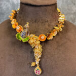 SILVER NECKLACE- GOLD PLATED - Image 2
