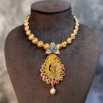 SILVER NECKLACE- GOLD PLATED - Image 3