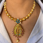 SILVER NECKLACE- GOLD PLATED