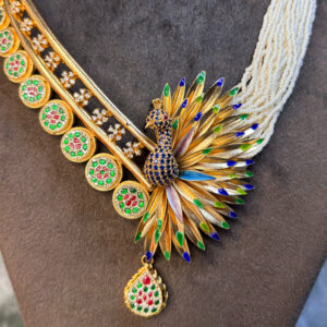 SILVER NECKLACE- GOLD PLATED