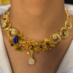 SILVER NECKLACE- GOLD PLATED