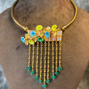 SILVER NECKLACE- GOLD PLATED