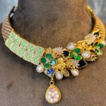 SILVER NECKLACE- GOLD PLATED - Image 2