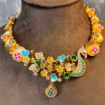 SILVER NECKLACE- GOLD PLATED - Image 2