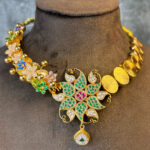 SILVER NECKLACE- GOLD PLATED - Image 2