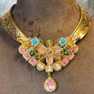 SILVER NECKLACE- GOLD PLATED