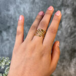 LADIES RING (9KT GOLD) - Image 3