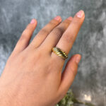 LADIES RING (9KT GOLD) - Image 3