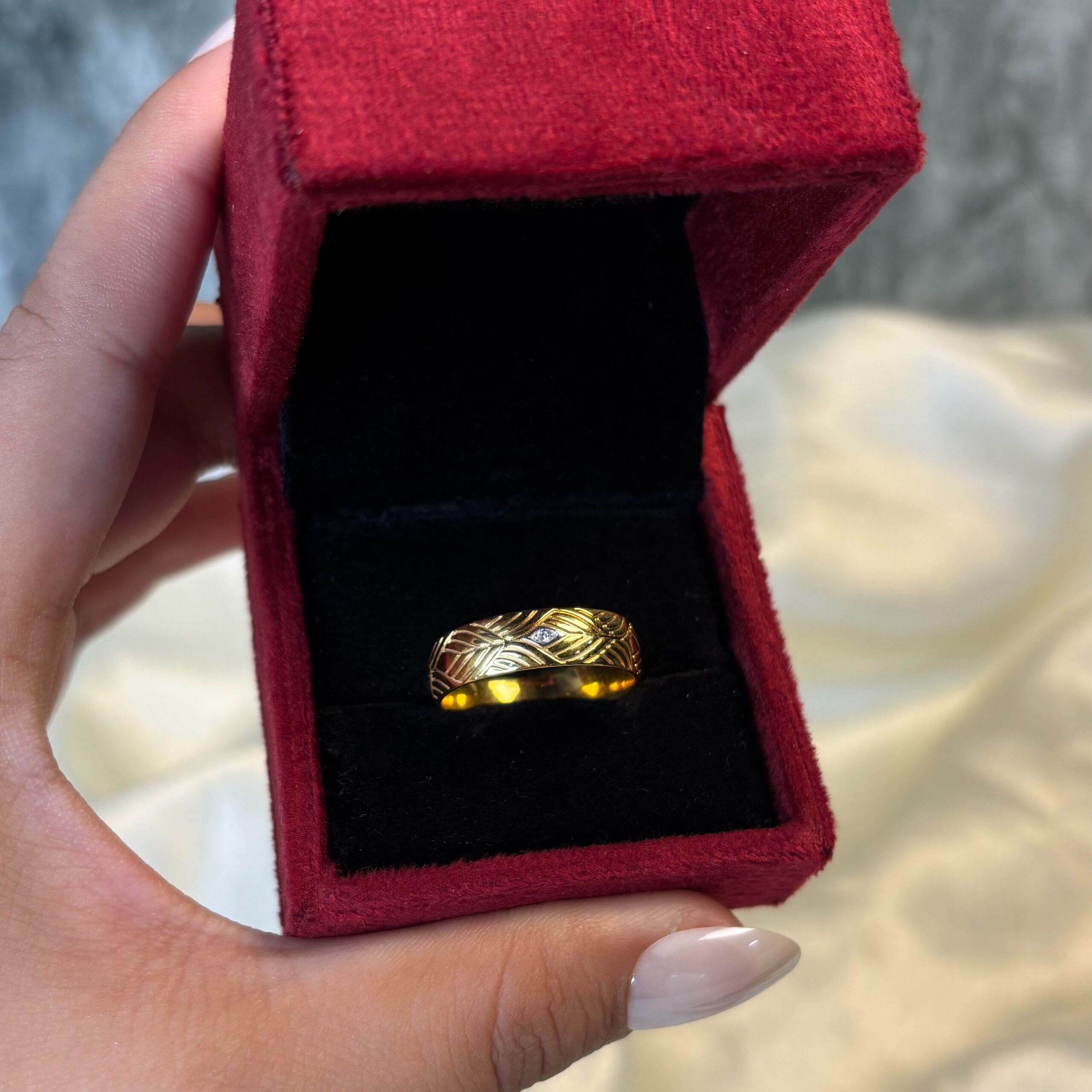 MEN'S RING ( 22KT GOLD)