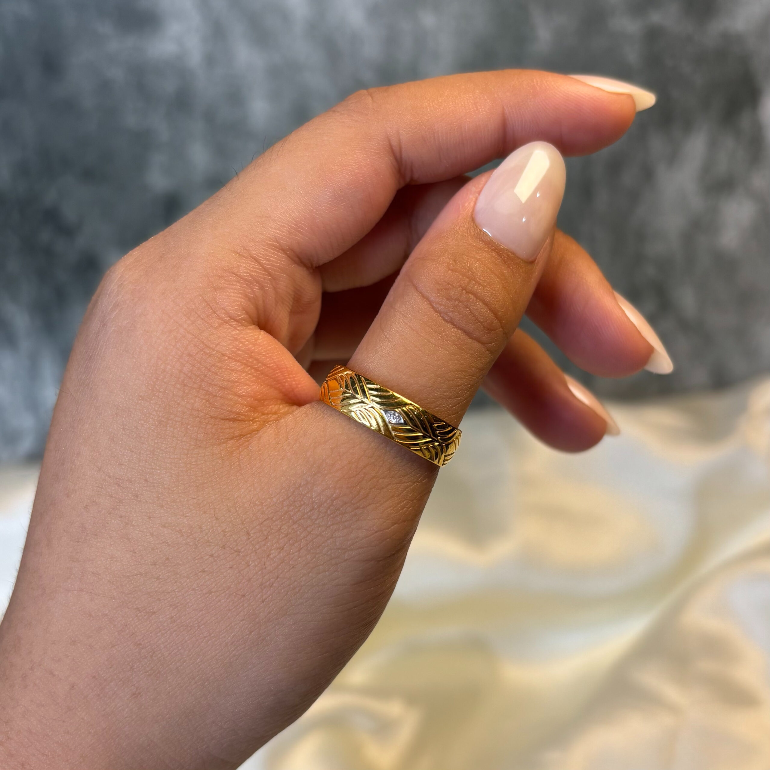 MEN'S RING ( 22KT GOLD)