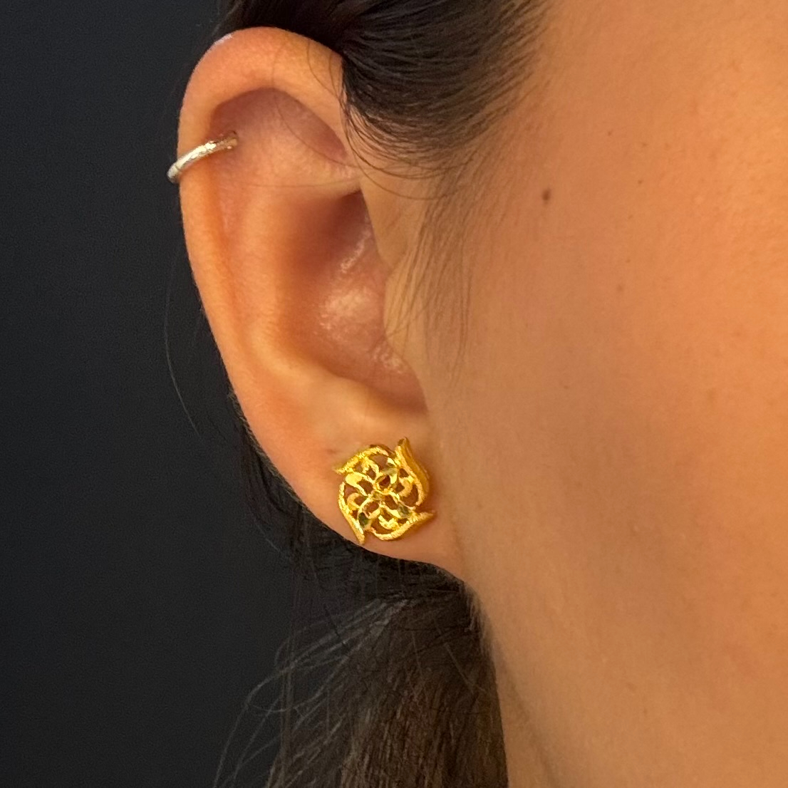EARRING ( 24KT GOLD)