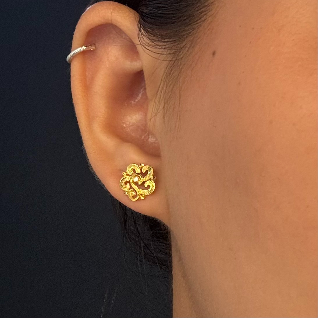 EARRING ( 24KT GOLD)