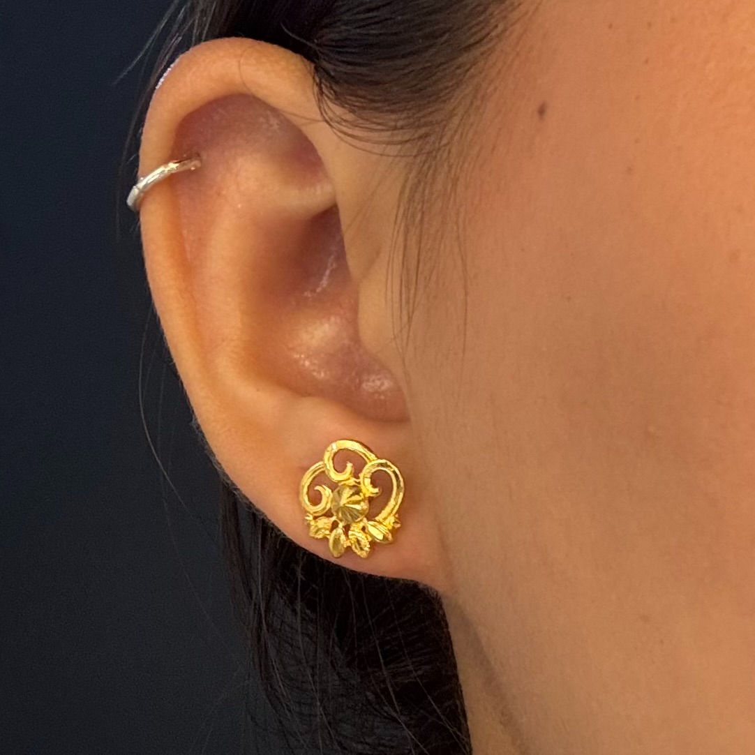 EARRING ( 24KT GOLD)