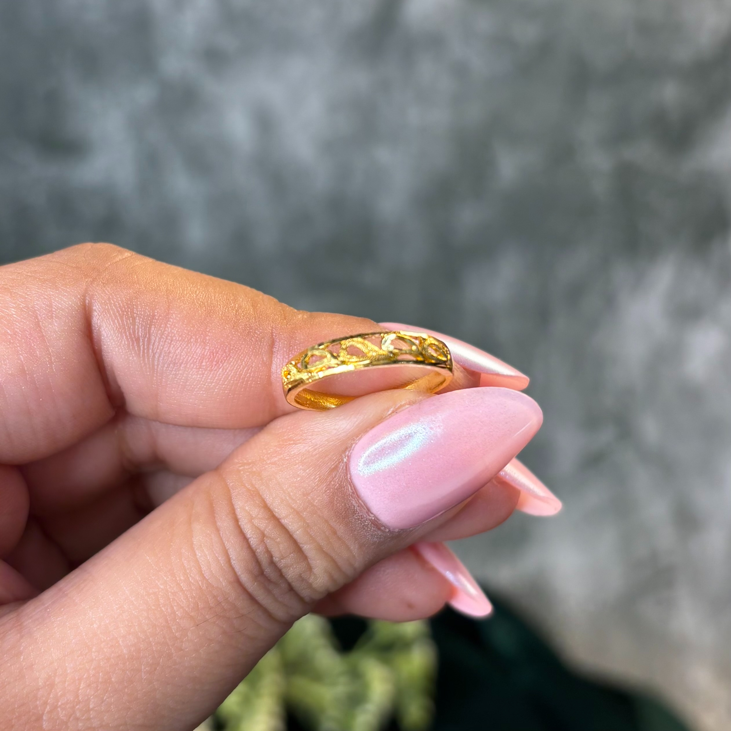RING ( 24KT GOLD)