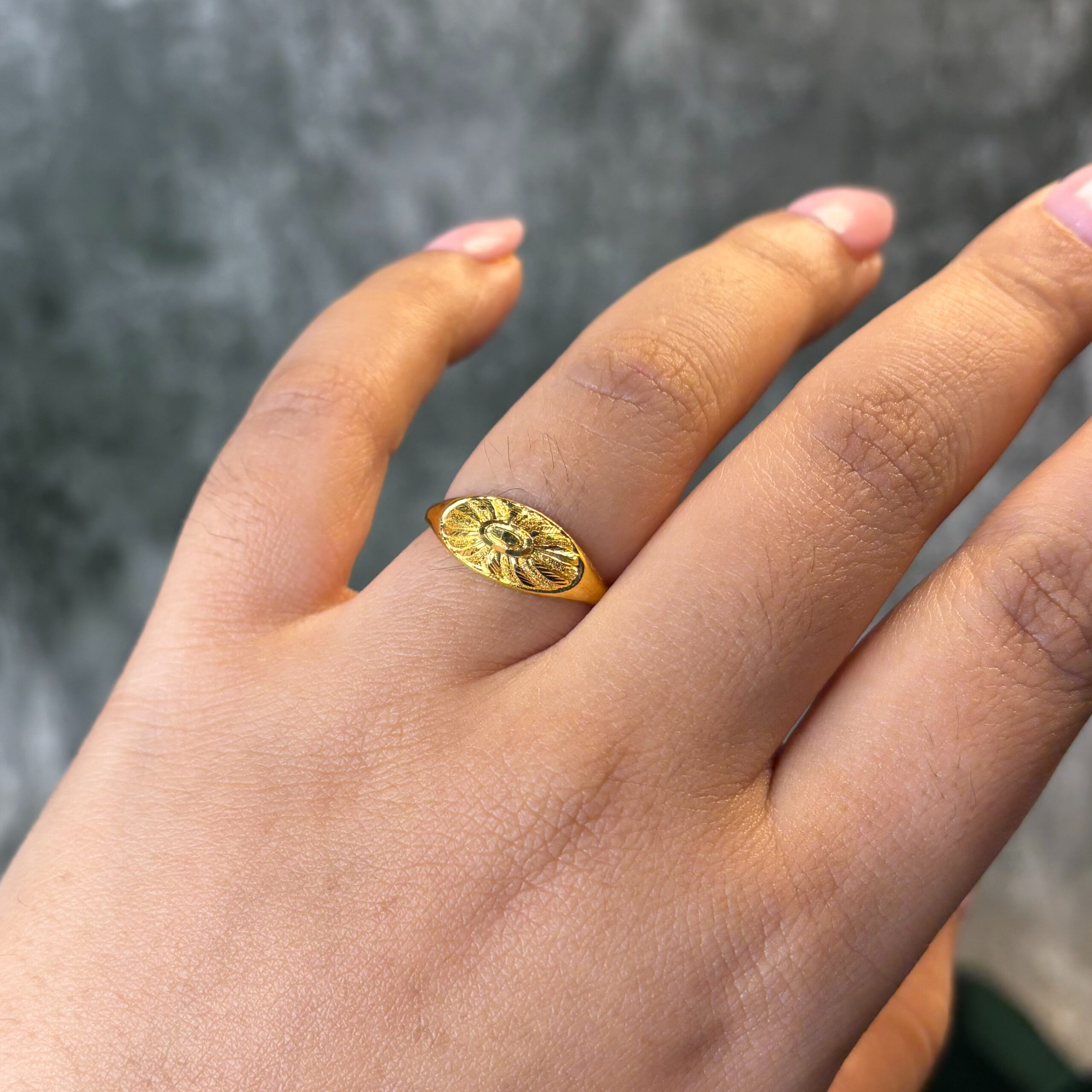 RING ( 24KT GOLD)
