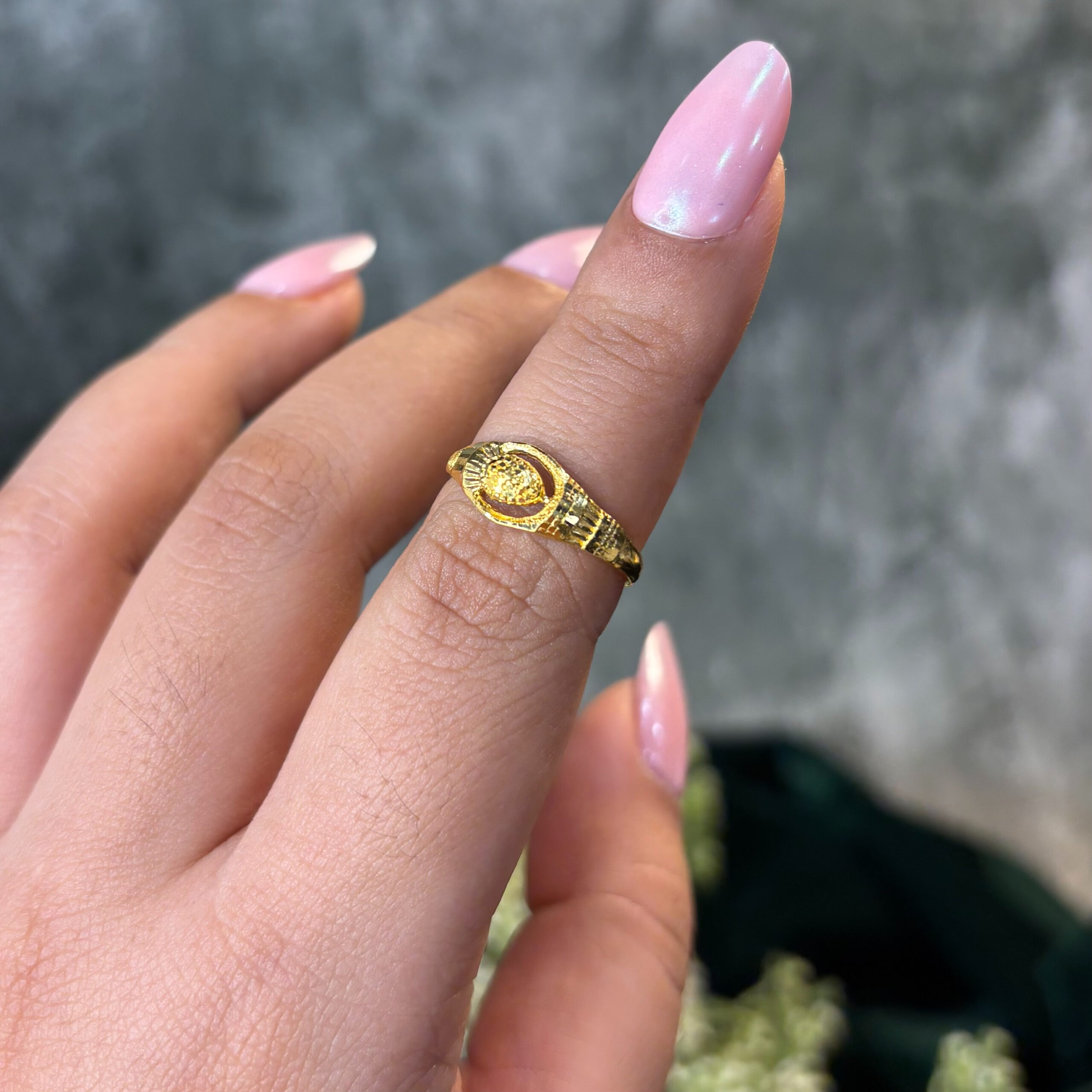 RING ( 24KT GOLD)