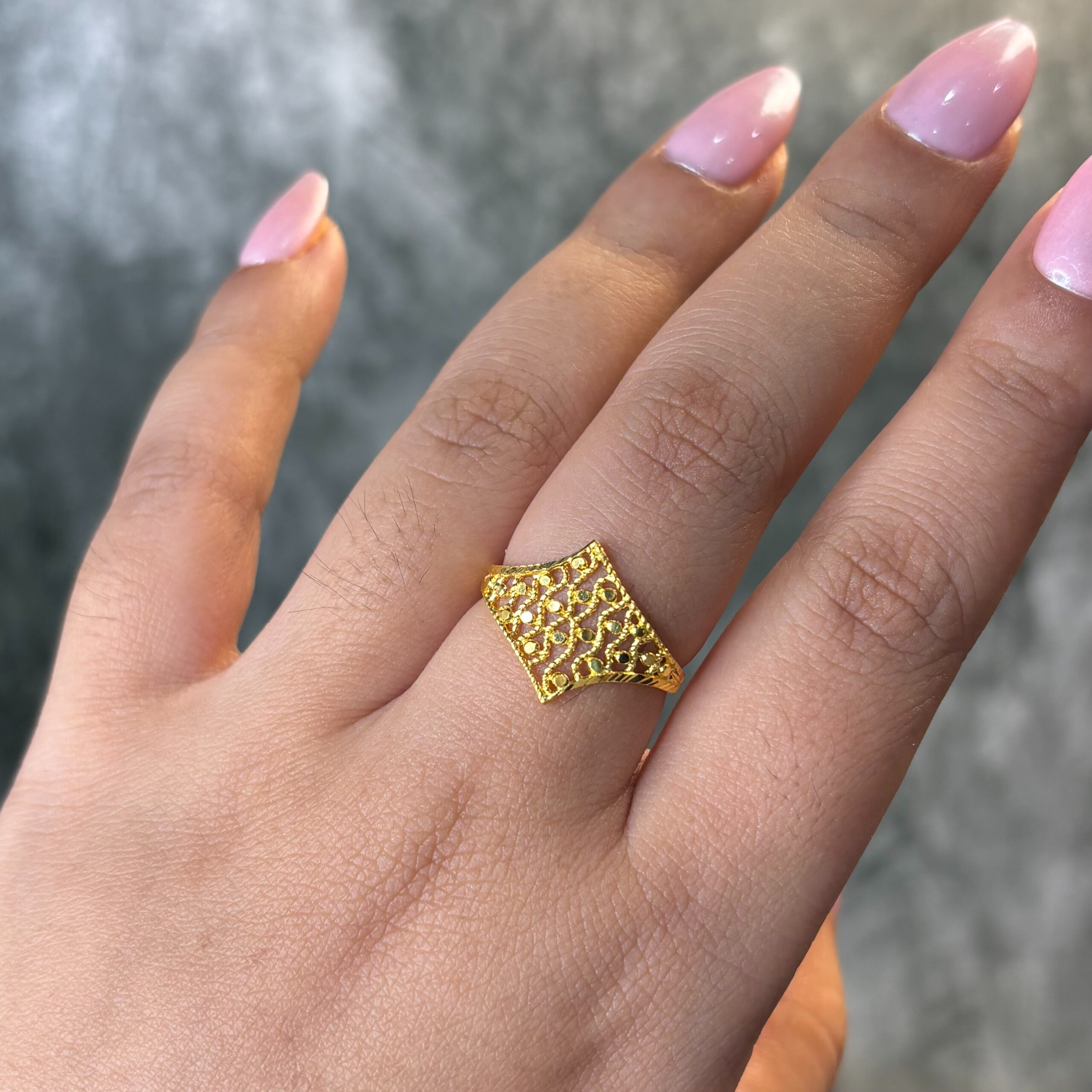 RING ( 24KT GOLD)