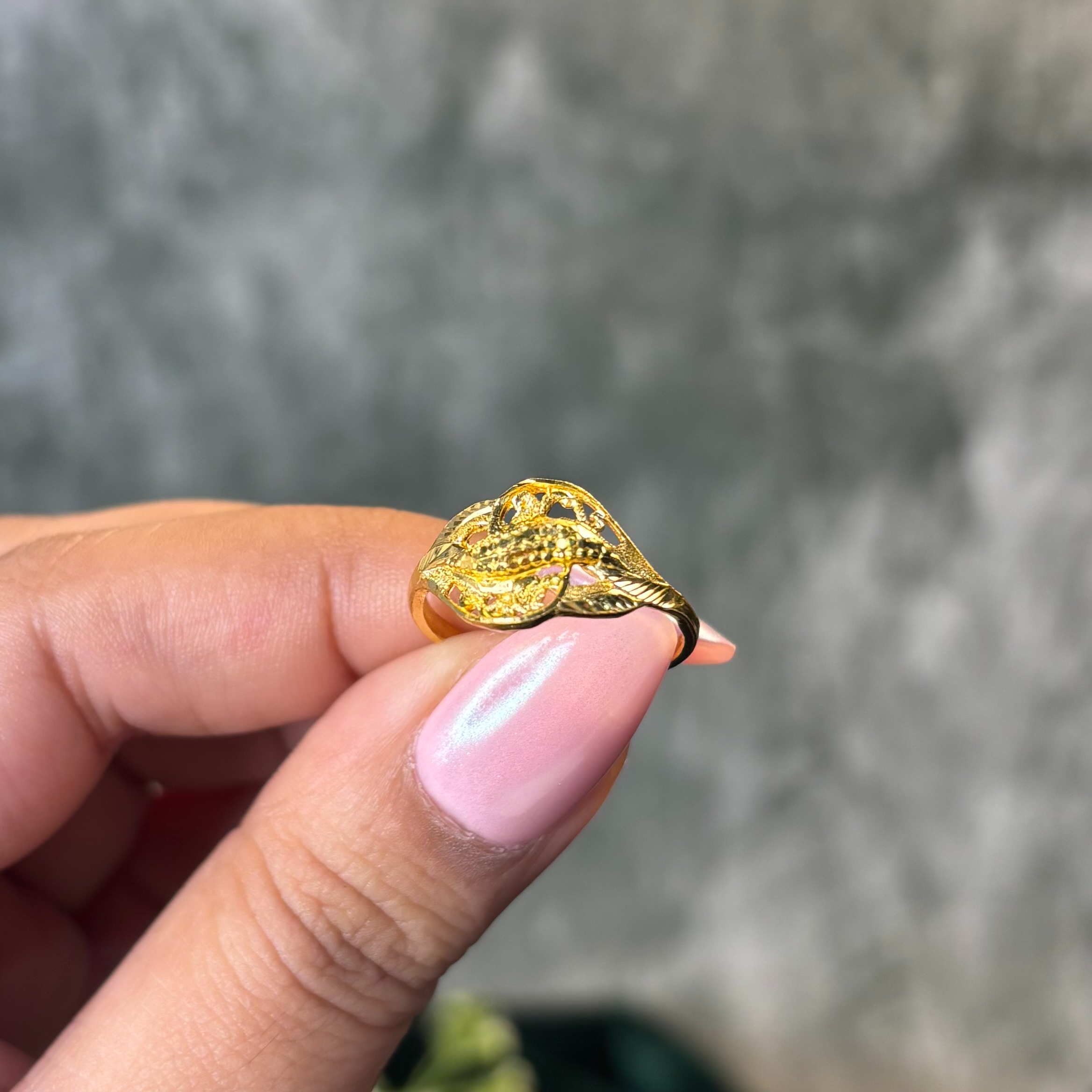 RING ( 24KT GOLD)