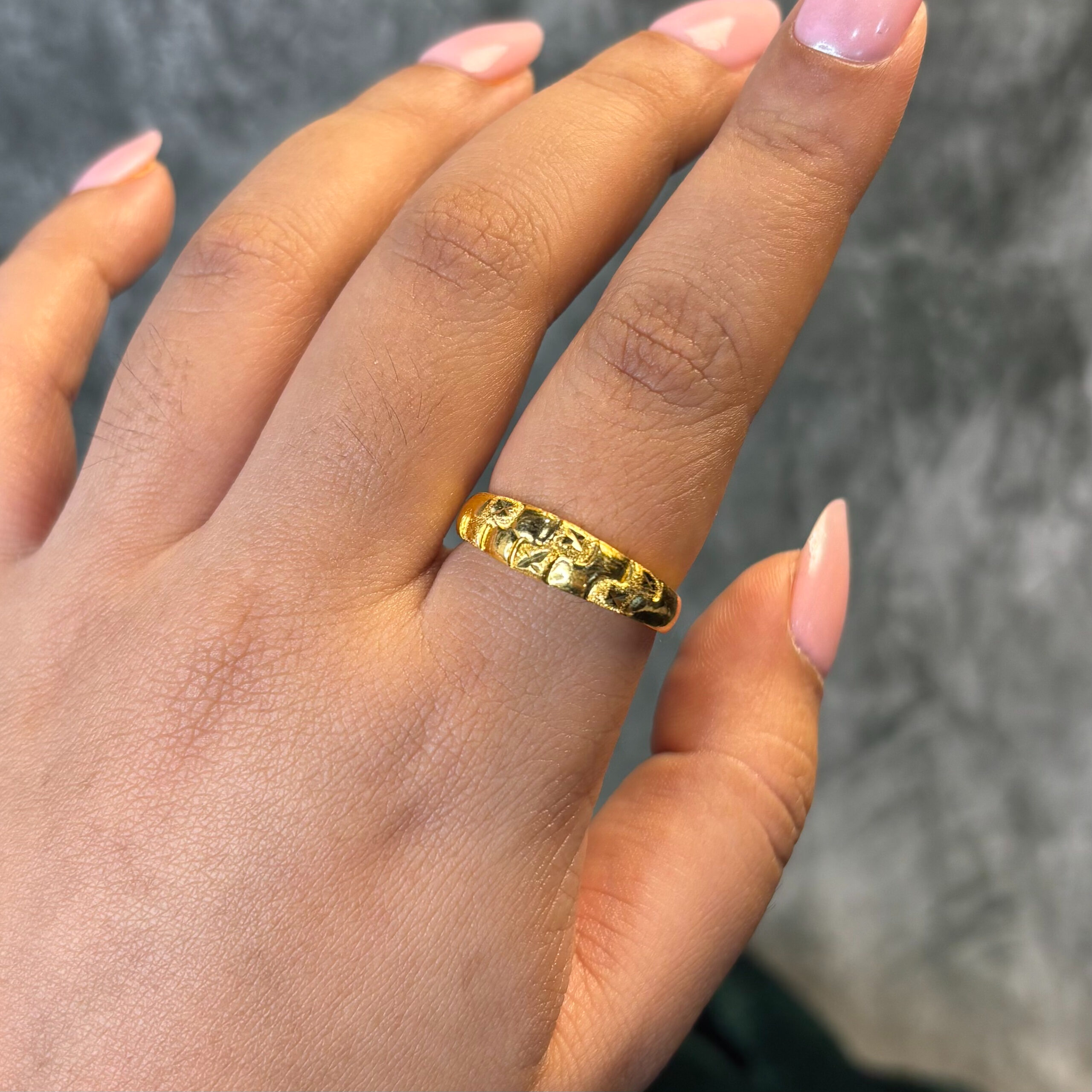RING ( 24KT GOLD)