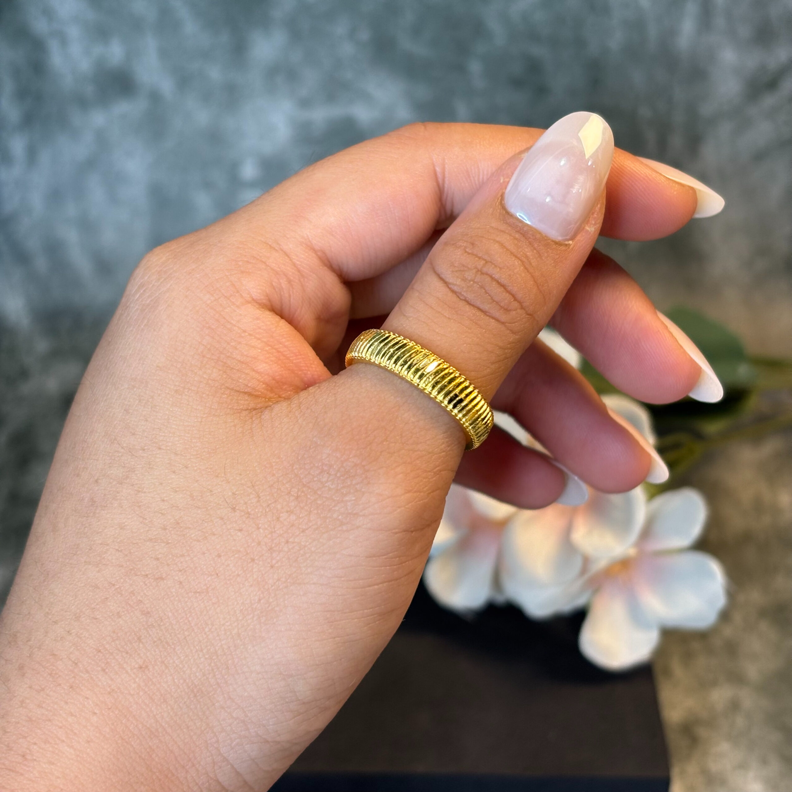 RING ( 24KT GOLD)
