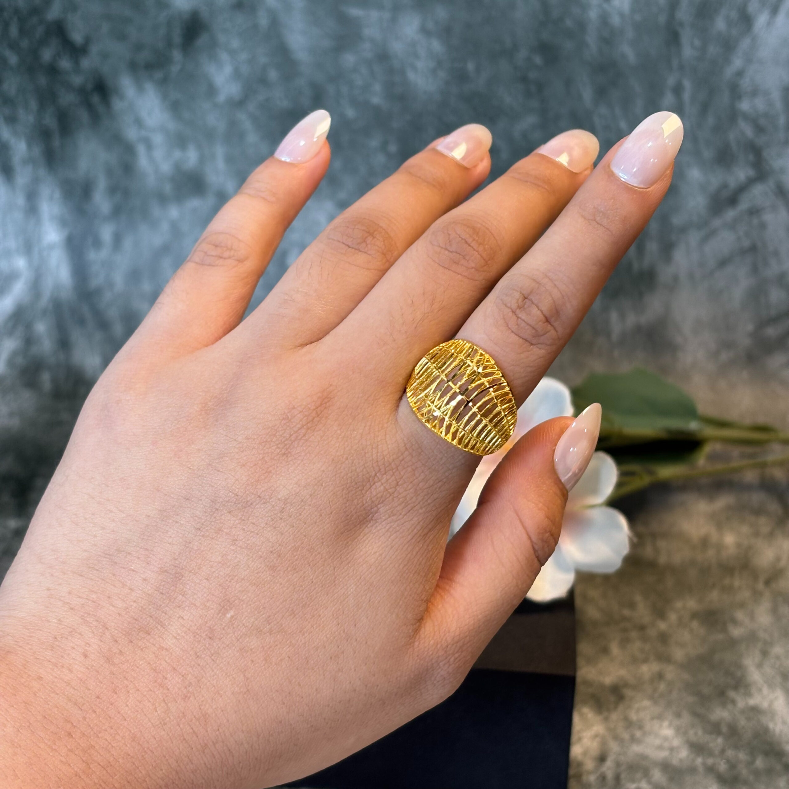 RING ( 24KT GOLD)