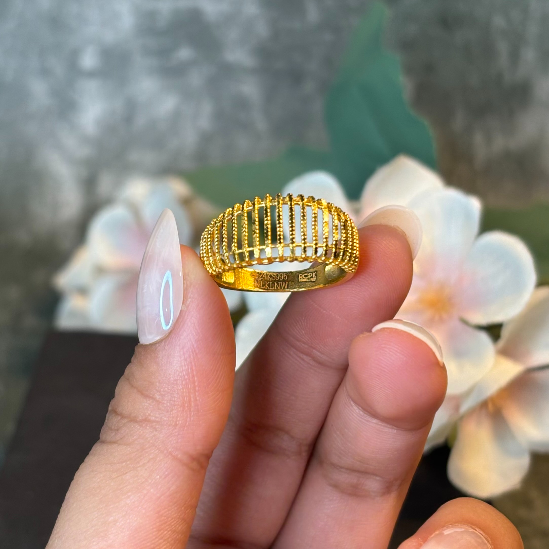 RING ( 24KT GOLD)