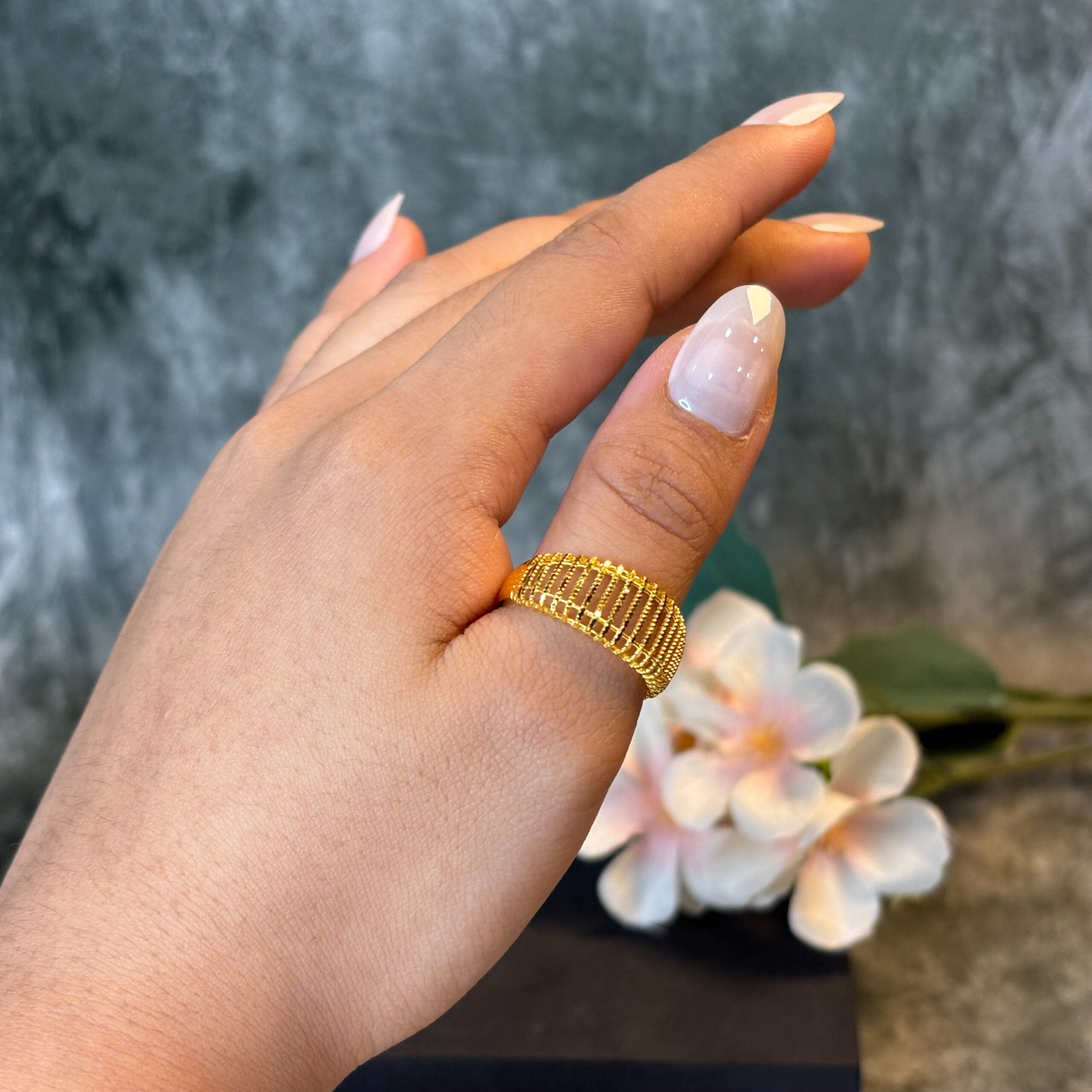 RING ( 24KT GOLD)