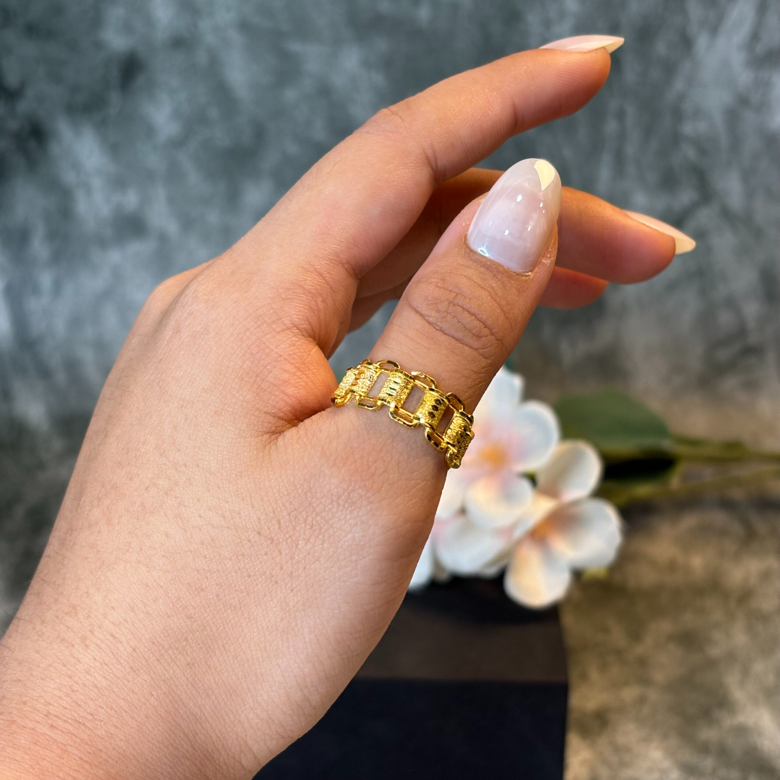 RING ( 24KT GOLD)