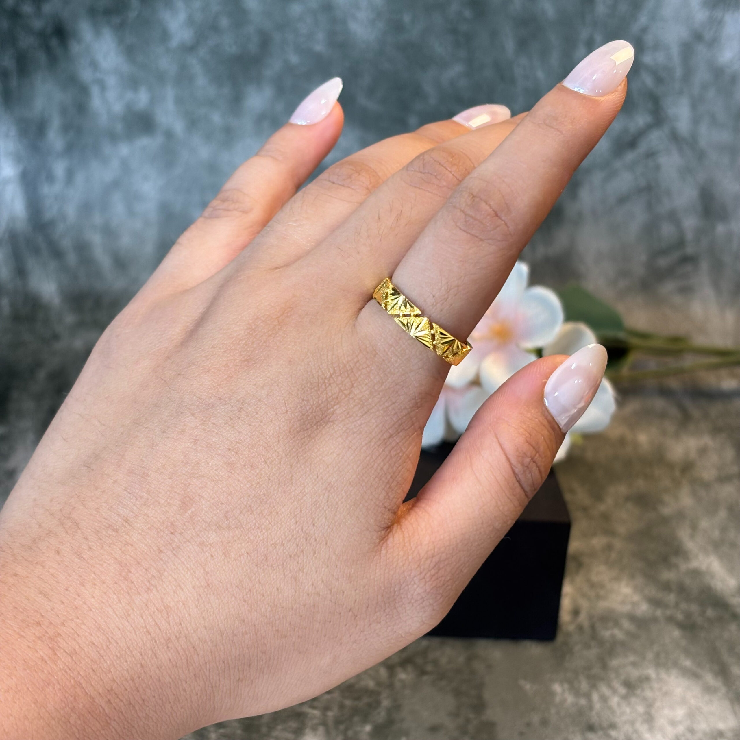RING ( 24KT GOLD)