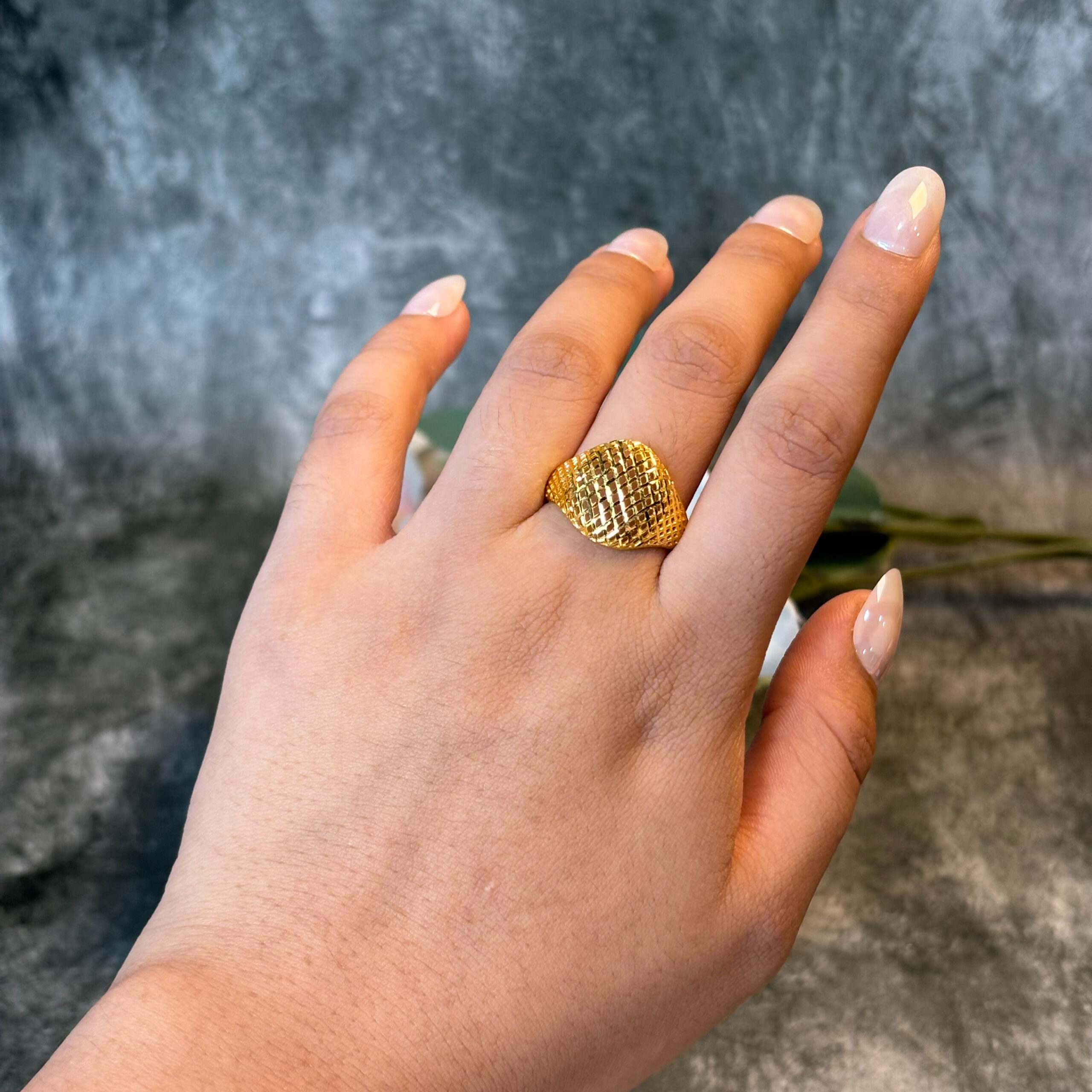 RING ( 24KT GOLD)