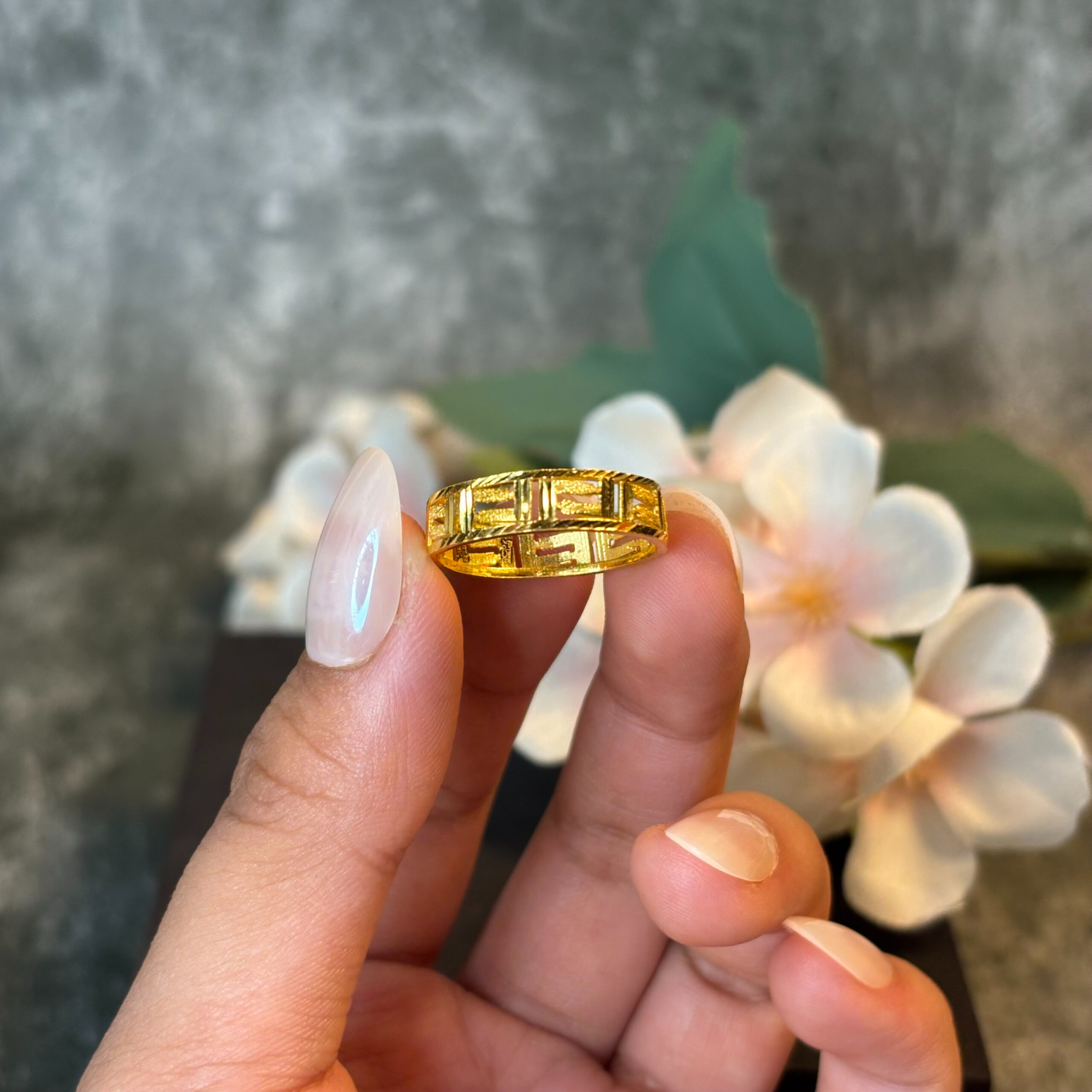 RING ( 24KT GOLD)
