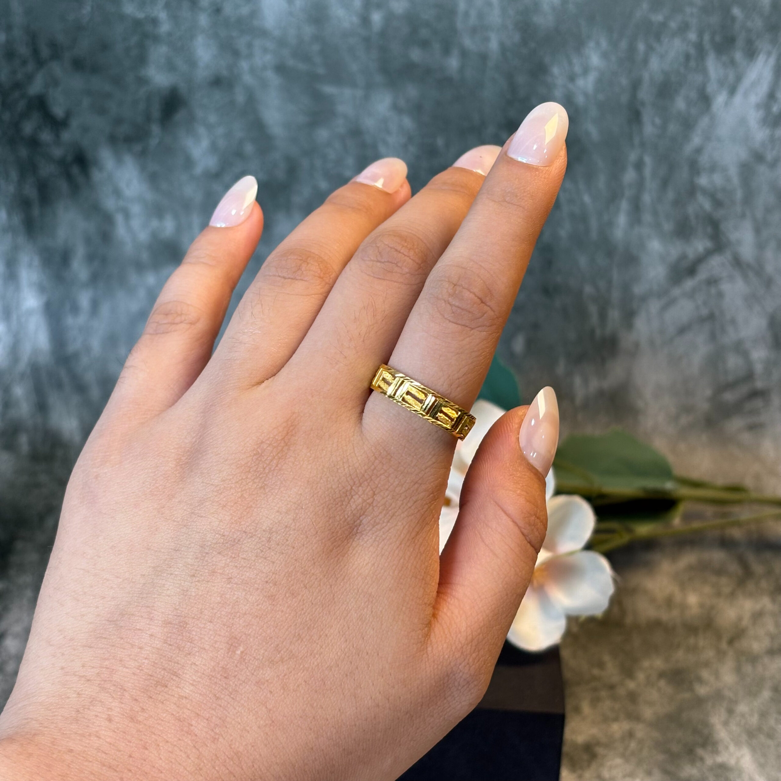 RING ( 24KT GOLD)