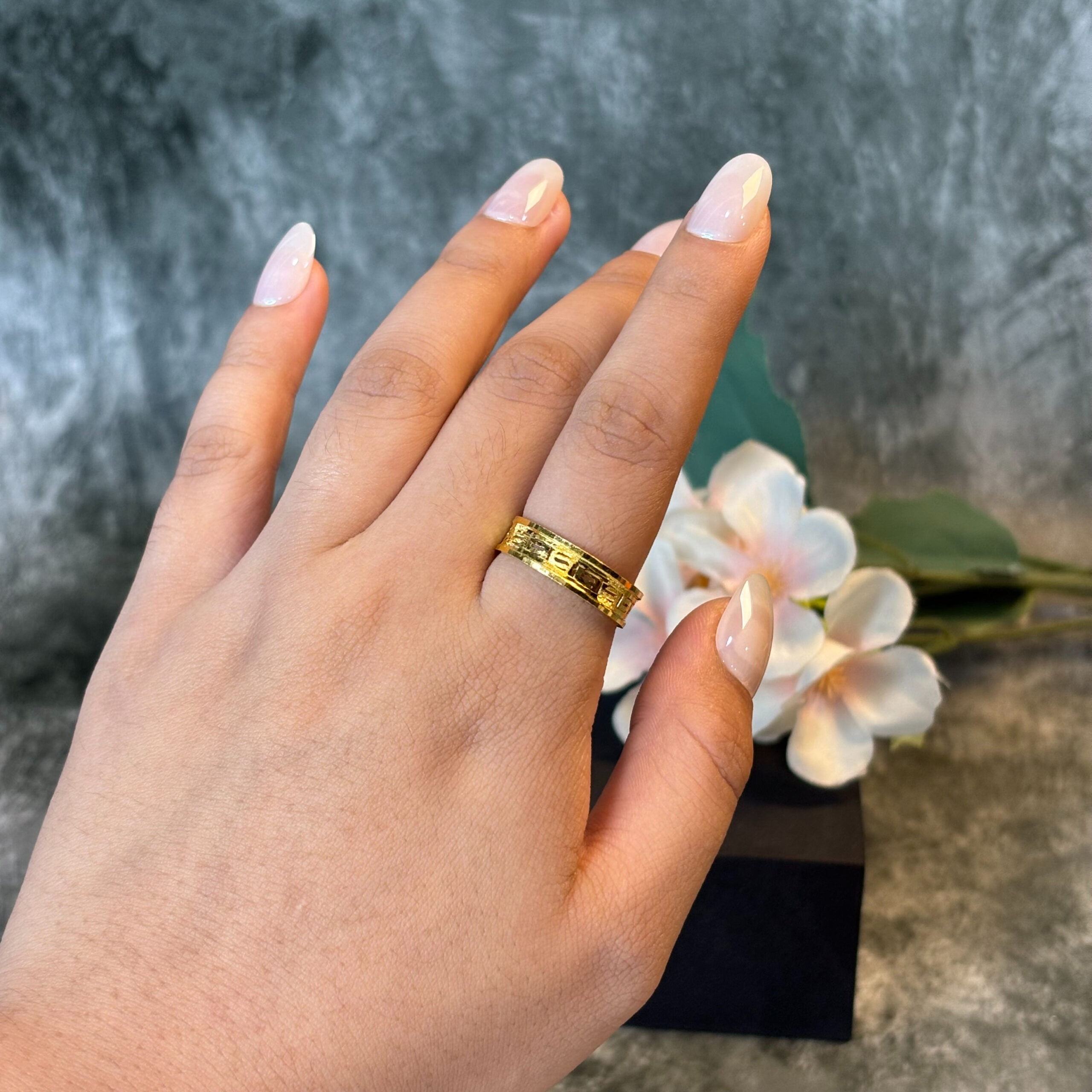 RIING ( 24KT GOLD)