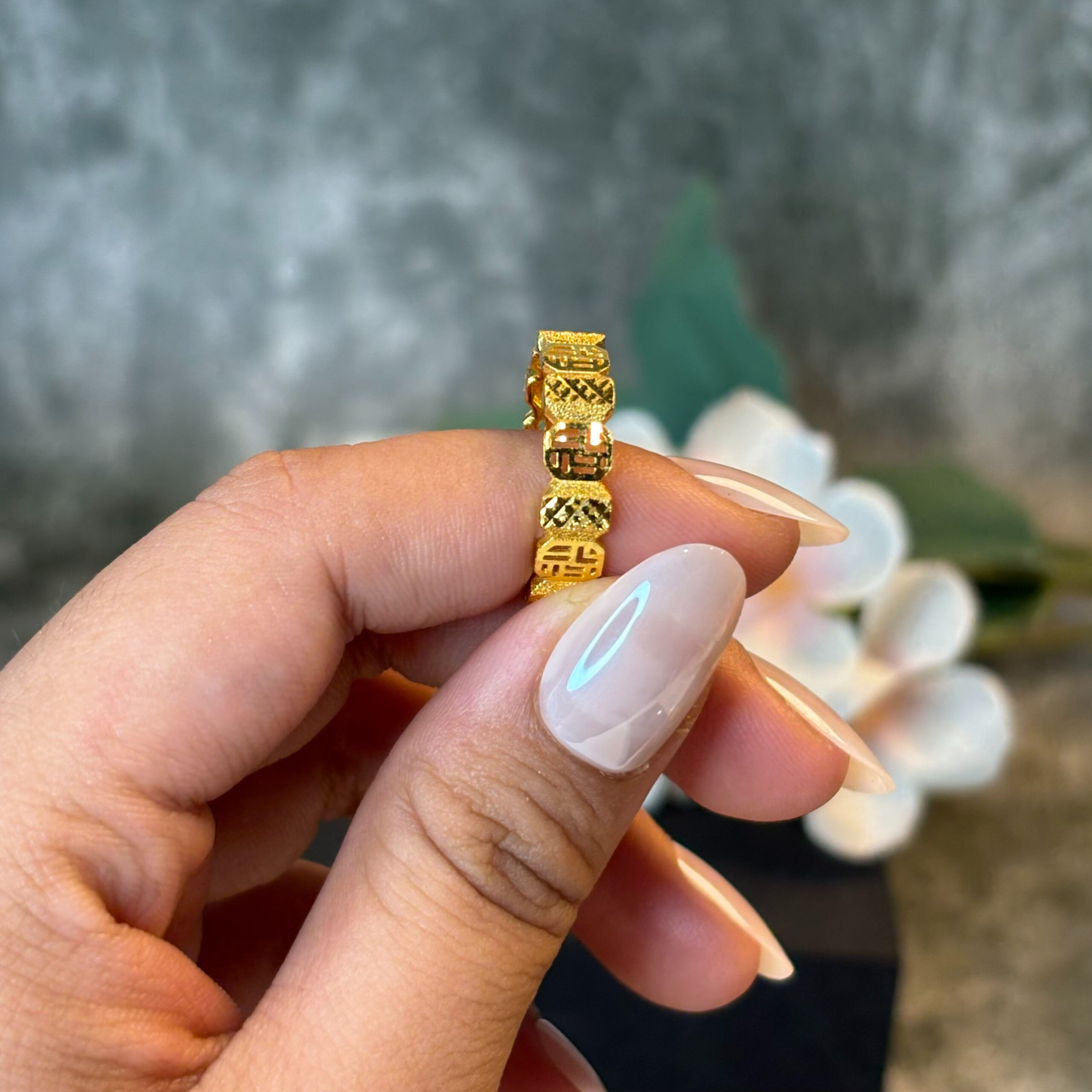 RING ( 24KT GOLD)