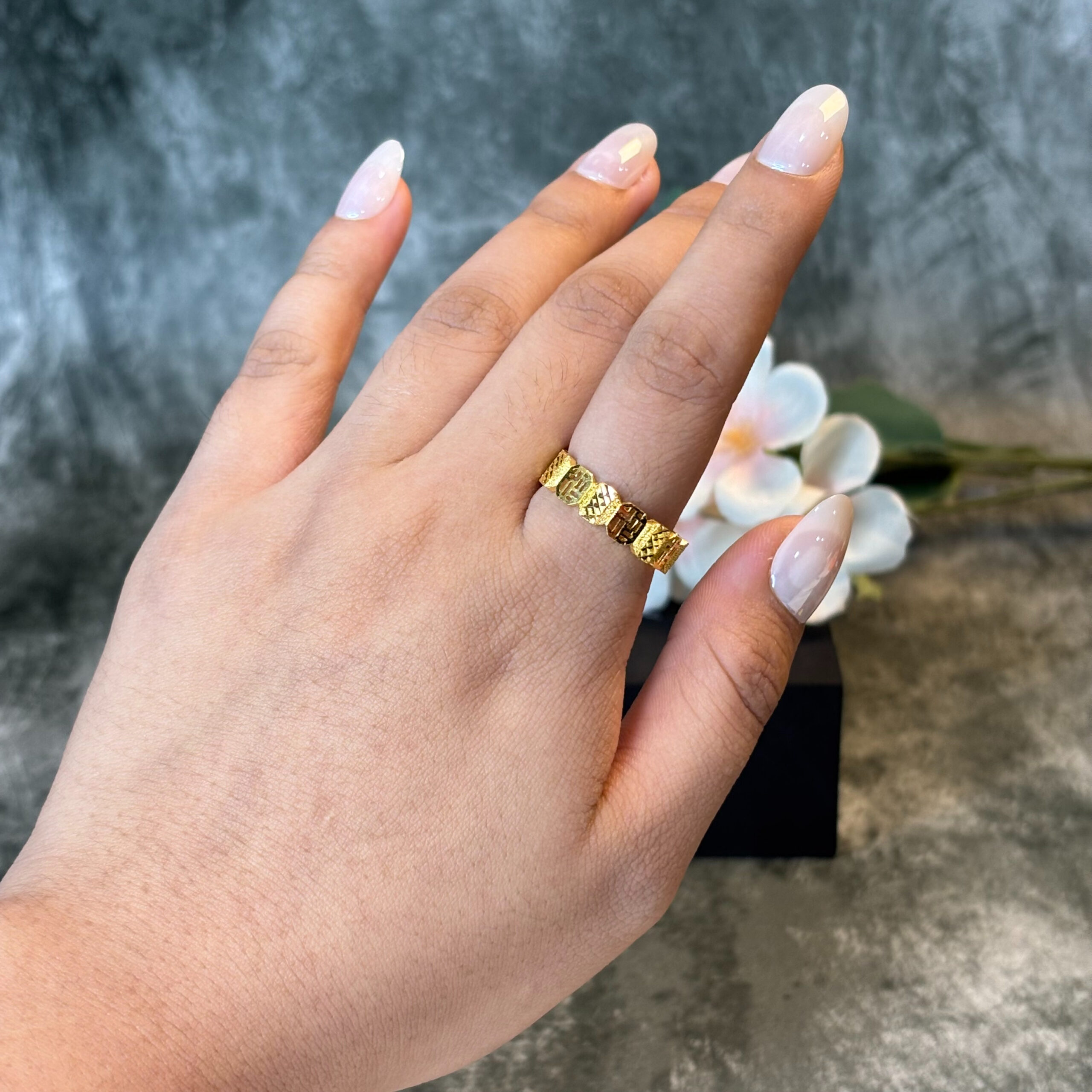 RING ( 24KT GOLD)
