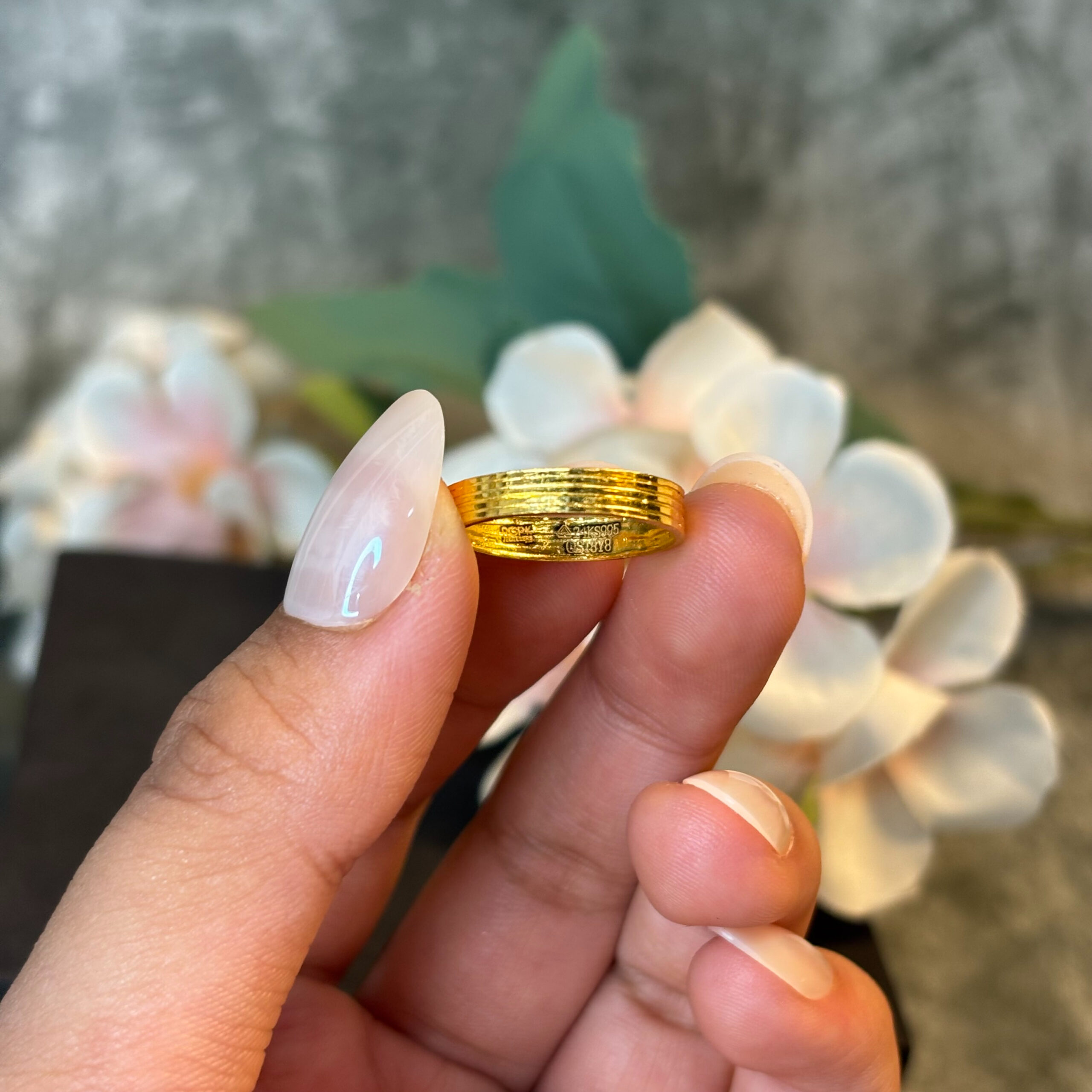 RING ( 24KT GOLD)