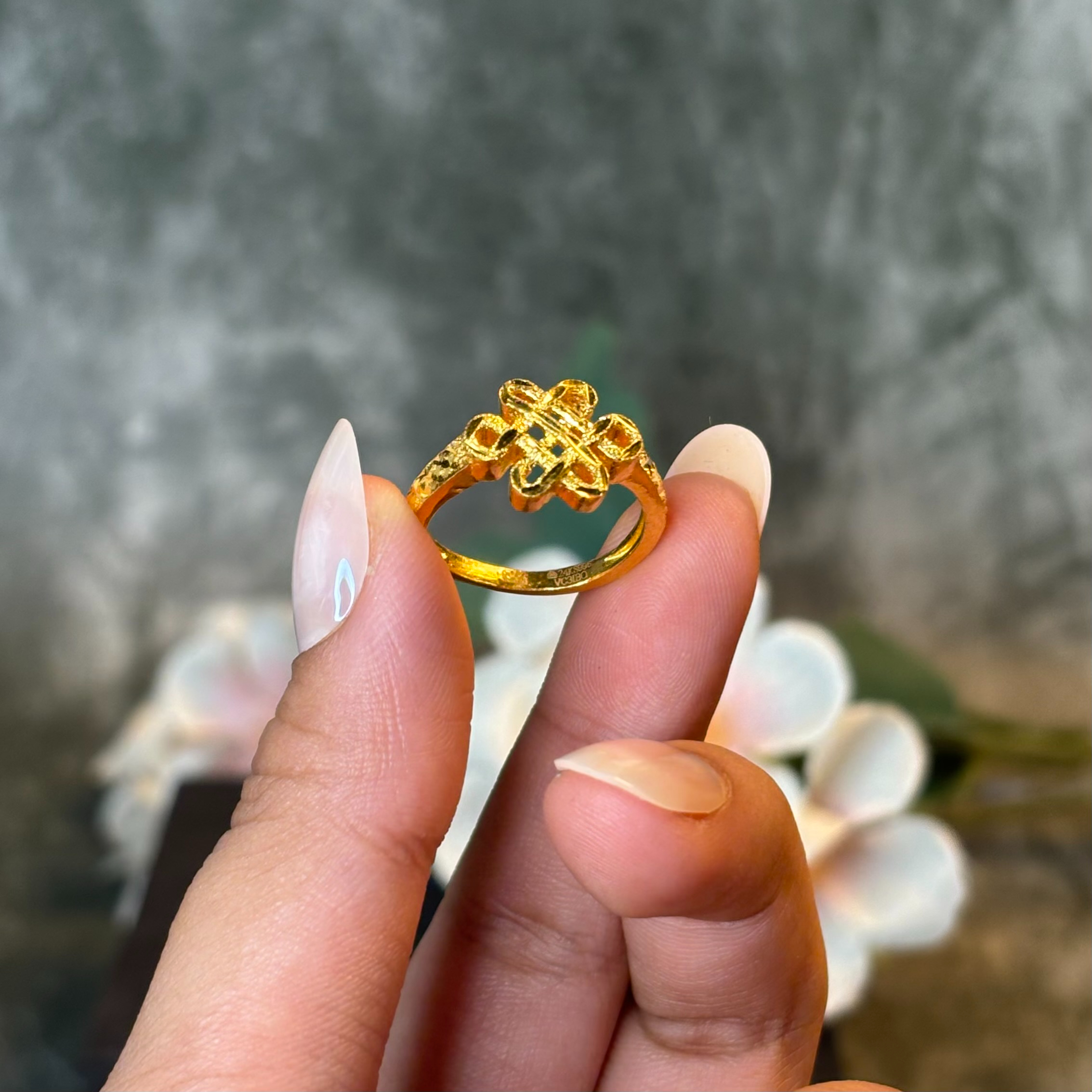RING ( 24KT GOLD)