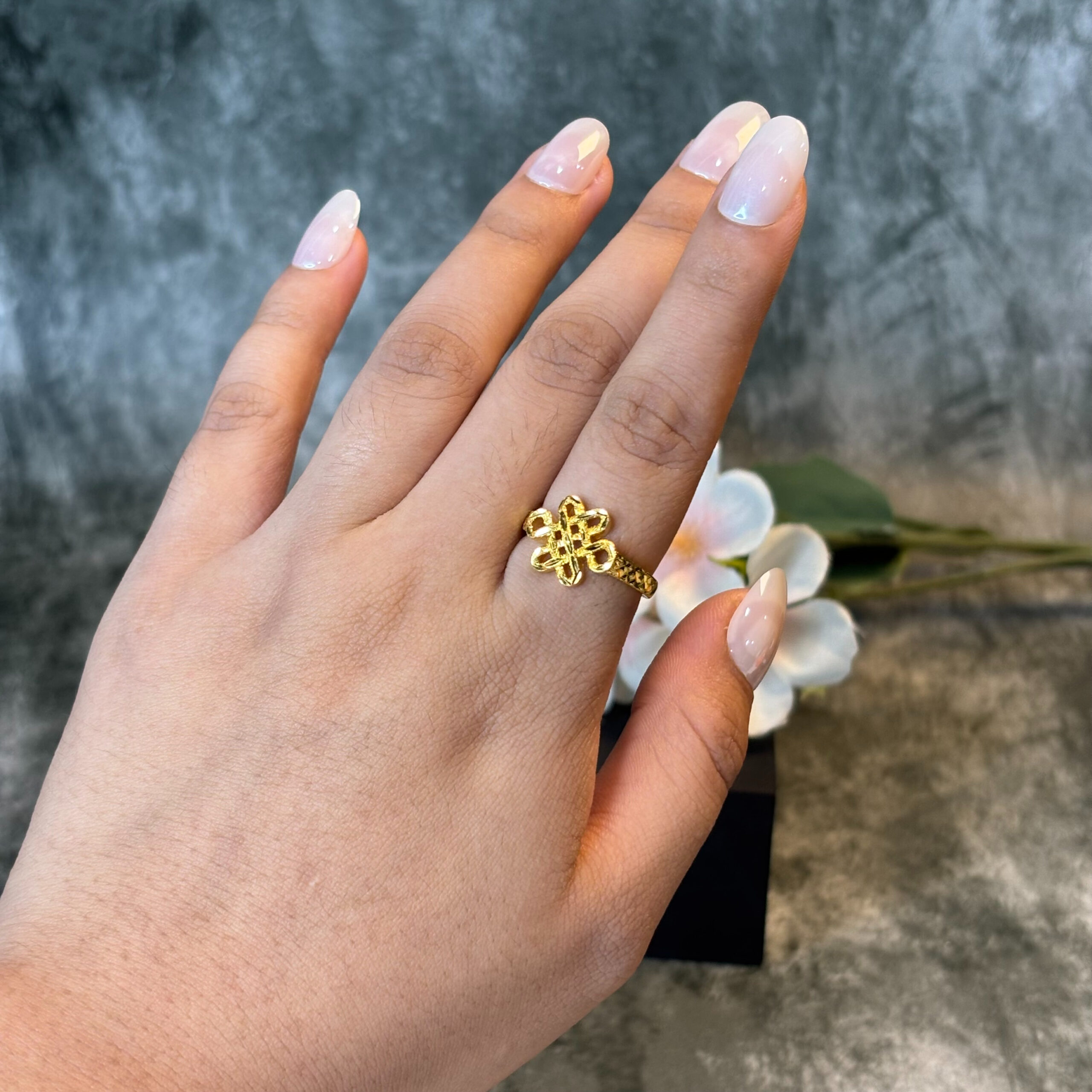 RING ( 24KT GOLD)